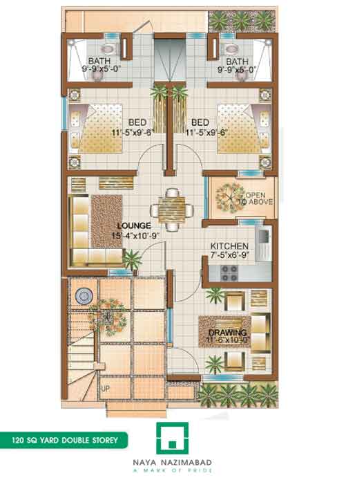 120-sq-yards-house-plan